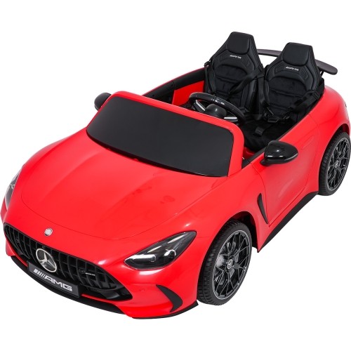 Pojazd elektryczny Mercedes Benz GT63 AMG, czerwony