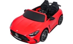 Pojazd elektryczny Mercedes Benz GT63 AMG, czerwony