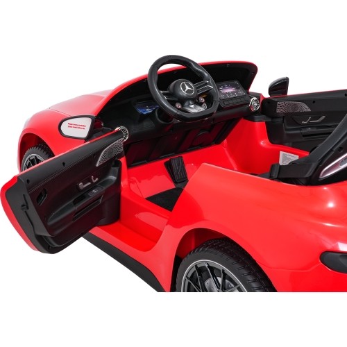 Pojazd elektryczny Mercedes Benz GT63 AMG, czerwony
