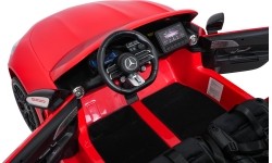 Pojazd elektryczny Mercedes Benz GT63 AMG, czerwony