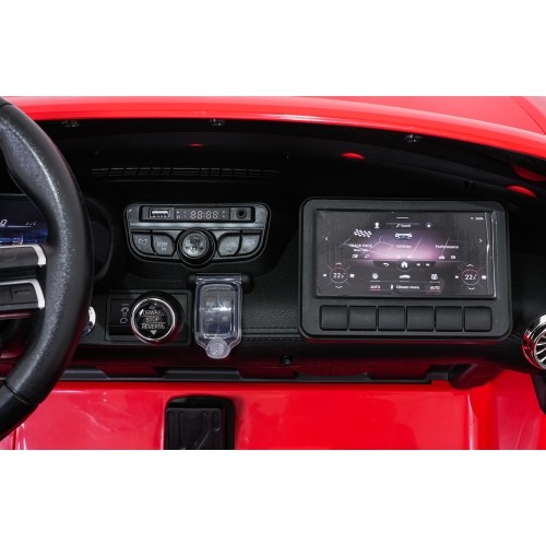 Pojazd elektryczny Mercedes Benz GT63 AMG, czerwony