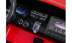 Pojazd elektryczny Mercedes Benz GT63 AMG, czerwony