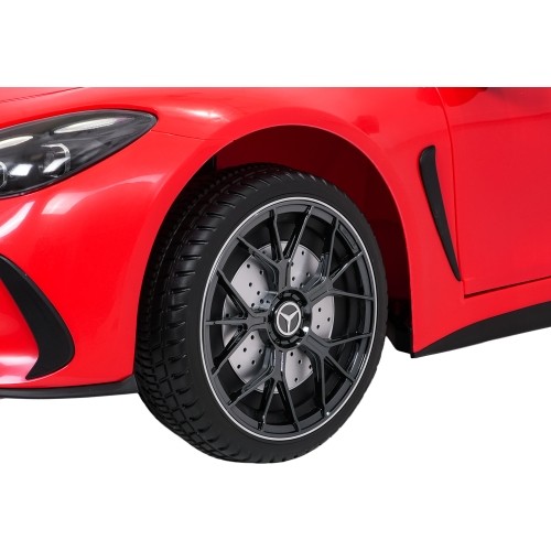 Pojazd elektryczny Mercedes Benz GT63 AMG, czerwony
