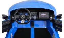 Pojazd elektryczny Mercedes Benz GT63 AMG, niebieski