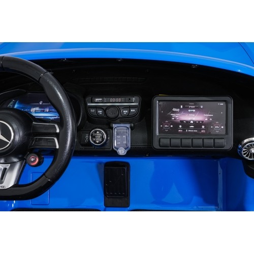 Pojazd elektryczny Mercedes Benz GT63 AMG, niebieski
