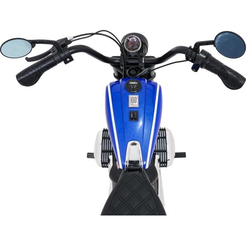 Pojazd elektryczny dla dzieci BMW R18, niebieski