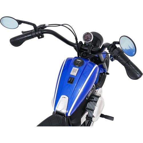 Pojazd elektryczny dla dzieci BMW R18, niebieski