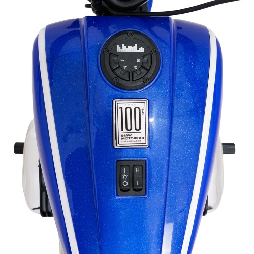 Pojazd elektryczny dla dzieci BMW R18, niebieski