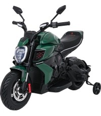 Elektryczny motor dziecięcy Ducati Diavel x Bentley, zielony