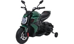 Elektryczny motor dziecięcy Ducati Diavel x Bentley, zielony