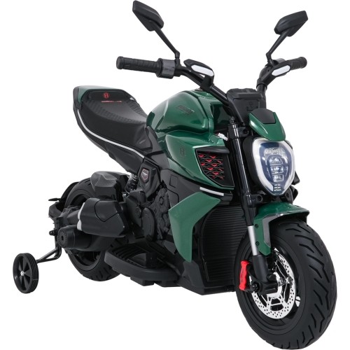 Elektryczny motor dziecięcy Ducati Diavel x Bentley, zielony