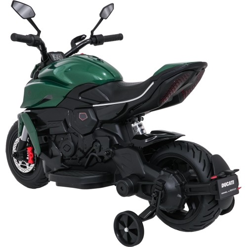 Elektryczny motor dziecięcy Ducati Diavel x Bentley, zielony