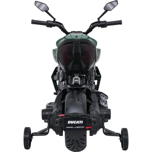 Elektryczny motor dziecięcy Ducati Diavel x Bentley, zielony