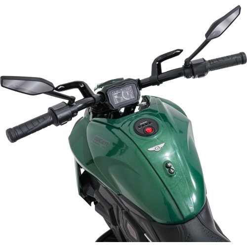 Elektryczny motor dziecięcy Ducati Diavel x Bentley, zielony