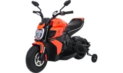 Pojazd elektryczny Ducati Diavel x Bentley, pomarańczowy