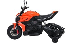 Pojazd elektryczny Ducati Diavel x Bentley, pomarańczowy