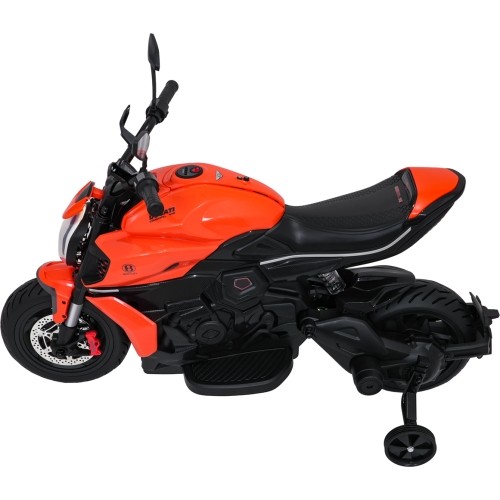 Pojazd elektryczny Ducati Diavel x Bentley, pomarańczowy