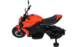 Pojazd elektryczny Ducati Diavel x Bentley, pomarańczowy