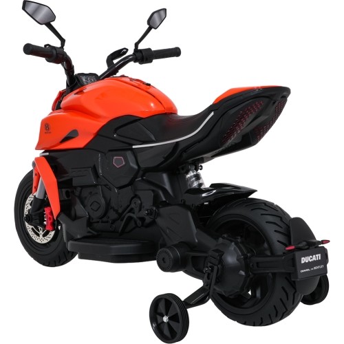 Pojazd elektryczny Ducati Diavel x Bentley, pomarańczowy
