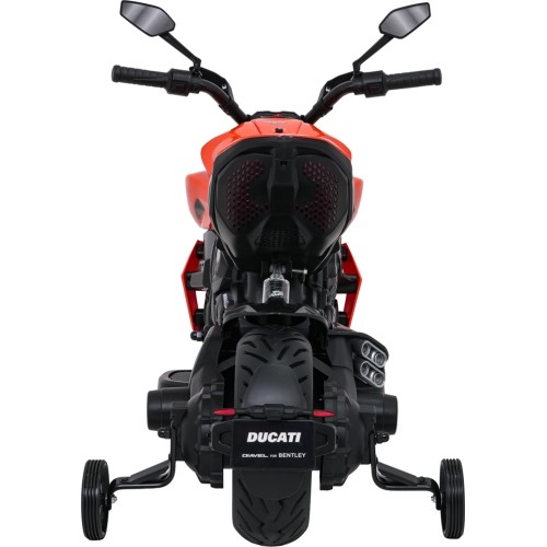 Pojazd elektryczny Ducati Diavel x Bentley, pomarańczowy