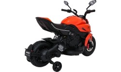 Pojazd elektryczny Ducati Diavel x Bentley, pomarańczowy
