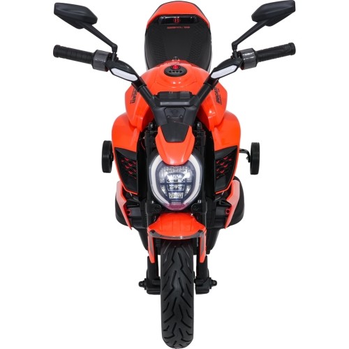 Pojazd elektryczny Ducati Diavel x Bentley, pomarańczowy