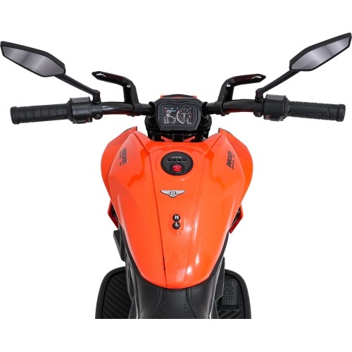 Pojazd elektryczny Ducati Diavel x Bentley, pomarańczowy