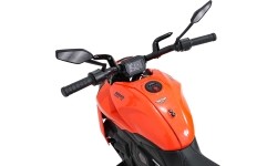 Pojazd elektryczny Ducati Diavel x Bentley, pomarańczowy