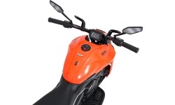 Pojazd elektryczny Ducati Diavel x Bentley, pomarańczowy