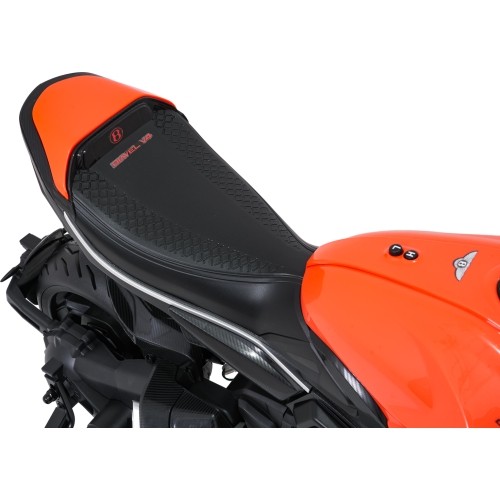 Pojazd elektryczny Ducati Diavel x Bentley, pomarańczowy