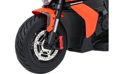 Pojazd elektryczny Ducati Diavel x Bentley, pomarańczowy