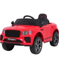 Pojazd elektryczny Bentley Bentayga S, czerwony