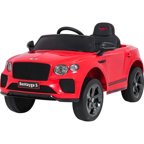 Pojazd elektryczny Bentley Bentayga S, czerwony