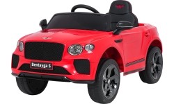 Pojazd elektryczny Bentley Bentayga S, czerwony