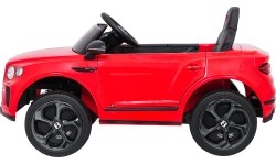 Pojazd elektryczny Bentley Bentayga S, czerwony