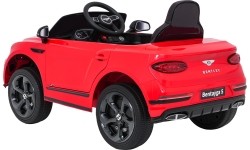 Pojazd elektryczny Bentley Bentayga S, czerwony