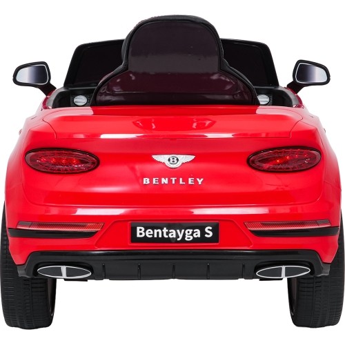 Pojazd elektryczny Bentley Bentayga S, czerwony