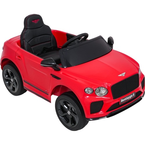 Pojazd elektryczny Bentley Bentayga S, czerwony