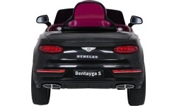 Samochód elektryczny dla dzieci Bentley Bentayga S, czarny