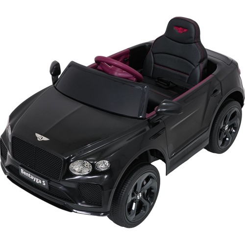 Samochód elektryczny dla dzieci Bentley Bentayga S, czarny