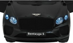 Samochód elektryczny dla dzieci Bentley Bentayga S, czarny