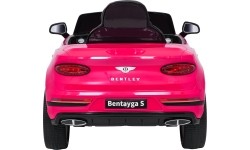 Bentley Bentayga S różowy pojazd elektryczny dla dzieci