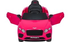 Bentley Bentayga S różowy pojazd elektryczny dla dzieci
