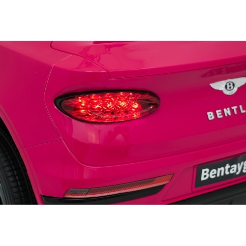 Bentley Bentayga S różowy pojazd elektryczny dla dzieci