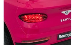Bentley Bentayga S różowy pojazd elektryczny dla dzieci