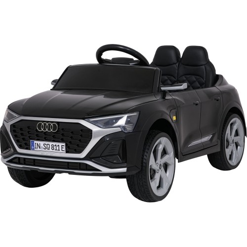 Pojazd elektryczny Audi SQ8, czarny