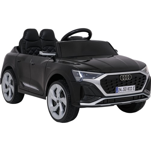 Pojazd elektryczny Audi SQ8, czarny
