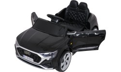 Pojazd elektryczny Audi SQ8, czarny