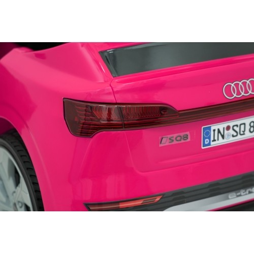 Pojazd elektryczny dla dzieci Audi SQ8, różowy