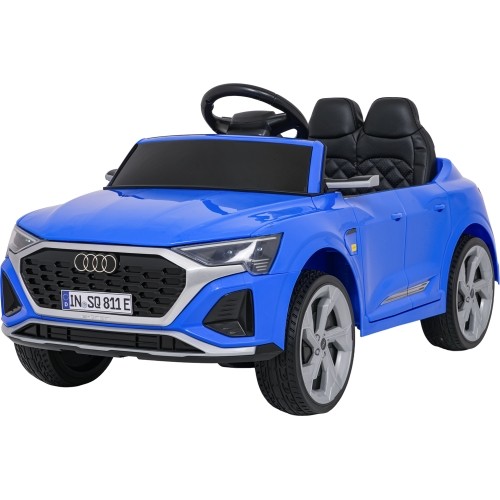 Pojazd elektryczny Audi SQ8, niebieski